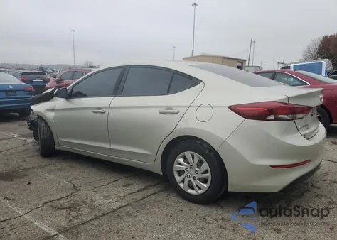 2018 Hyundai Elantra Se из США, поврежденный, VIN 5NPD74LF8JH353692